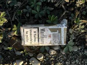 rifiuti dal finestrino
