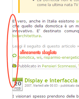 bug css