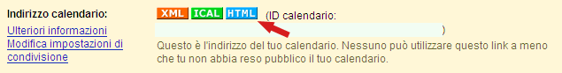 Calendar pubblicazione