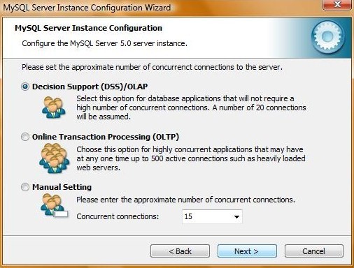mysql-configurazione