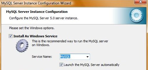 mysql-configurazione