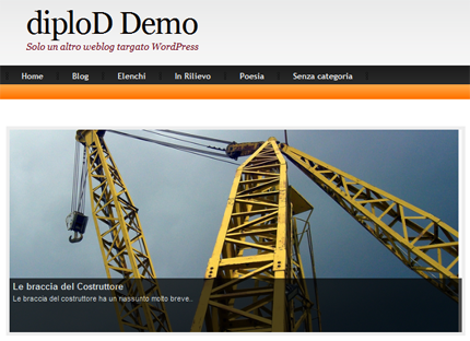 Anteprima Slideshow WordPress